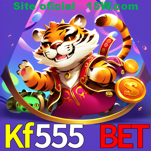 Imagem promocional da Kf555 Bet mostrando a plataforma e suas vantagens
